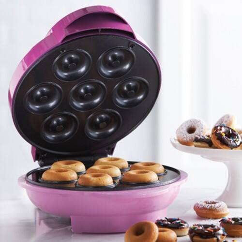 Alt View 11. Brentwood - (TS-250) Mini Donut Maker - Purple/Black.
