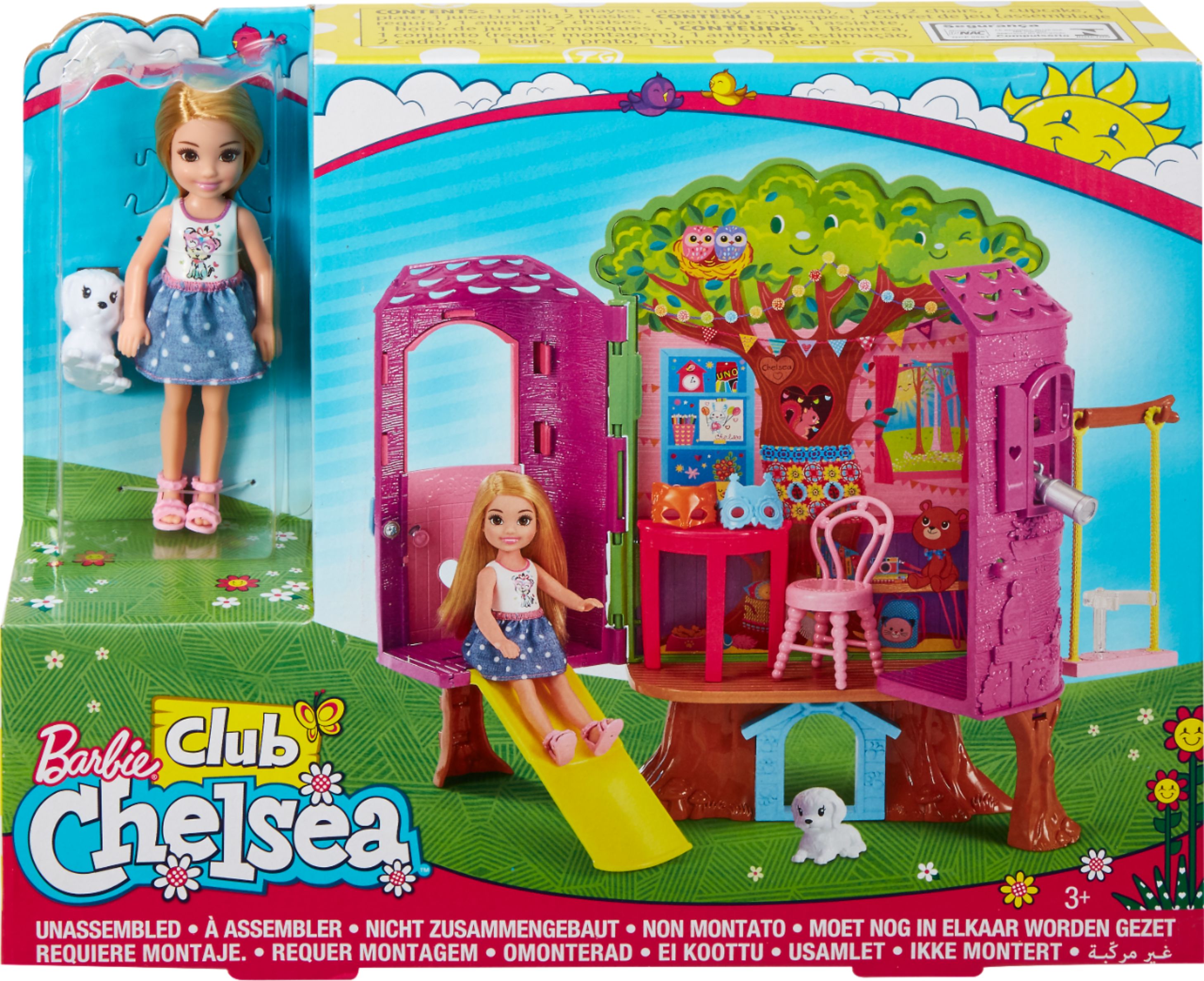 Ziekte hart converteerbaar Best Buy: Barbie Club Chelsea Doll and Accessory FPF83