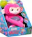 Angle. WowWee - Fingerlings HUGS BELLA - Friendly Interactive Plush Monkey Toy - Pink.