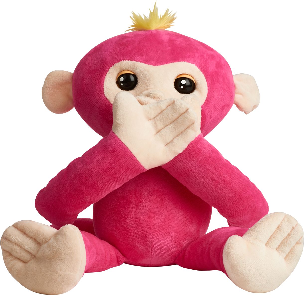 Details about   Fingerlings Hugs Baby Monkey Boris Interactive Plush Softies Stuffed Animal 16” 