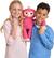 Alt View 20. WowWee - Fingerlings HUGS BELLA - Friendly Interactive Plush Monkey Toy - Pink.