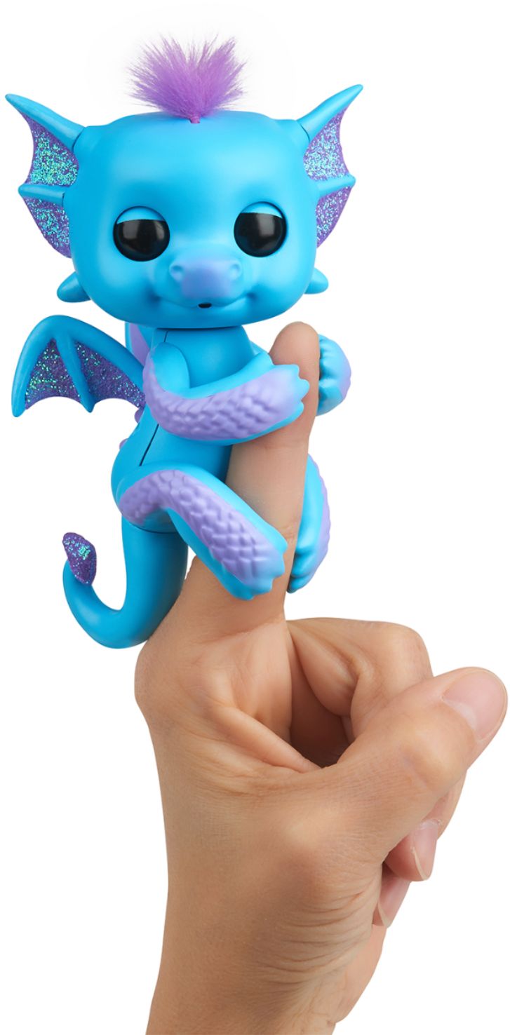 WowWee Fingerlings Baby Monkey Charlie Blue & Green 3723 - Best Buy