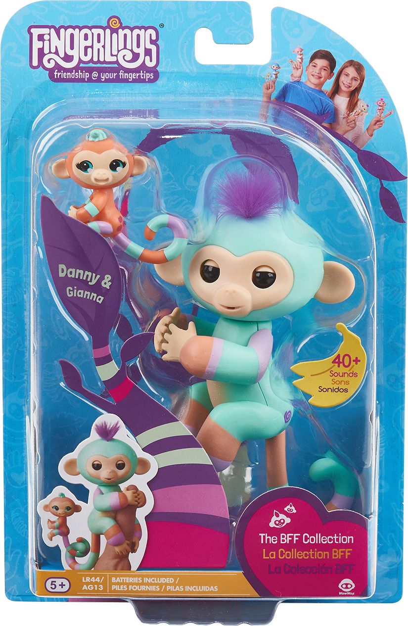 Danny & Gianna with 40+ Sounds Details about   WowWee Fingerlings: The BFF Collection 2-pack 