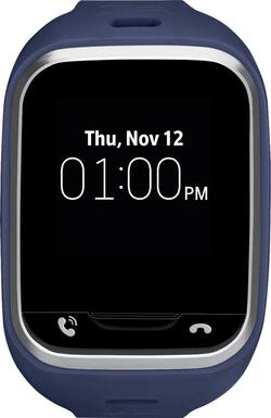 LG GizmoGadget Smartwatch Plastic Verizon Blue LG-VC200B Best Buy