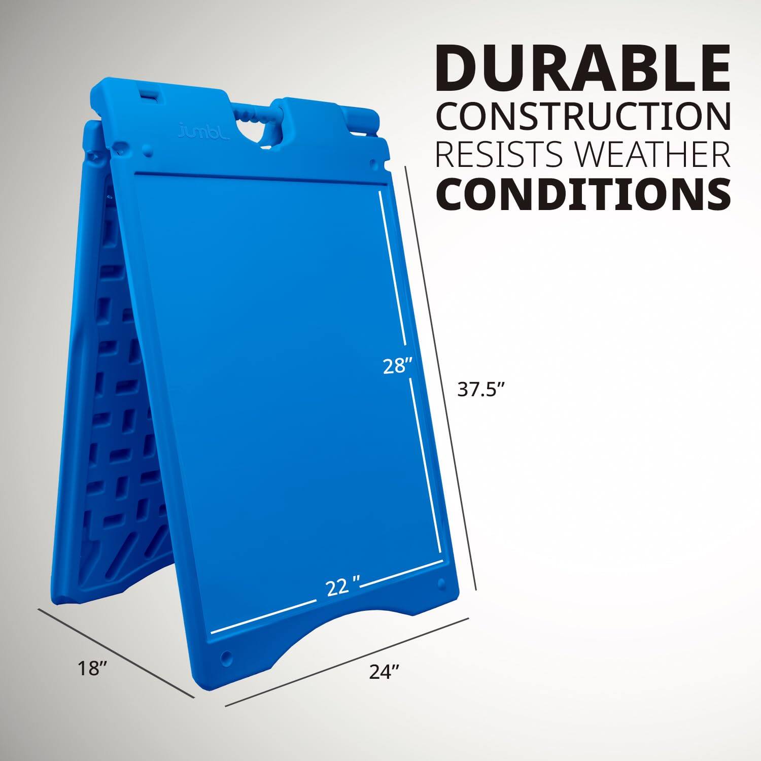 DURABLE CONSTRUCTION RESISTS WEATHER CONDITIONS

28" x 37.5" x 22" x 18" x 24"