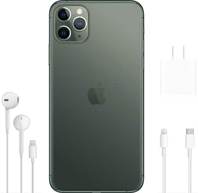 Apple iPhone 11 Pro Max with 256GB Memory Cell Phone (Unlocked Apple iPhone 11 Pro Max with 256GB Memory Cell Phone (Unlocked