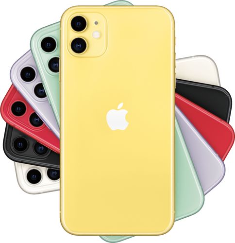 UPC 190199220386 product image for Apple - iPhone 11 with 64GB Memory Cell Phone (Unlocked) - Yellow | upcitemdb.com