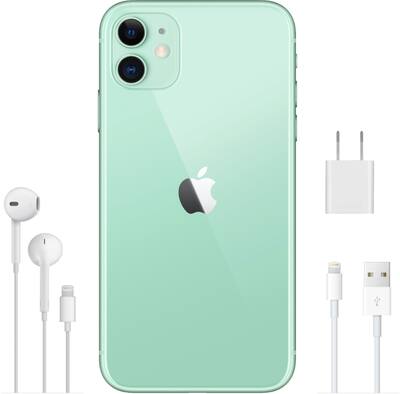 Apple iPhone 11 with 64GB Memory Cell Phone (Unlocked) Green Apple iPhone 11 with 64GB Memory Cell Phone (Unlocked) Green