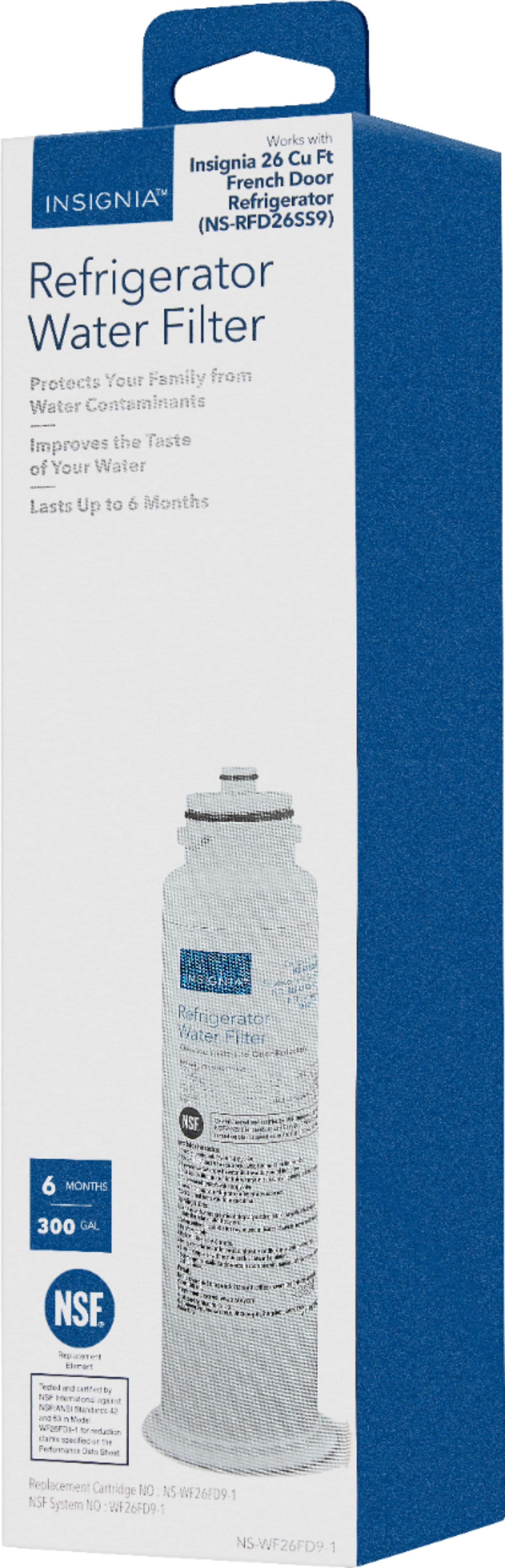 Insignia™ - Water Filter for Select Insignia Refrigerators - White - Front_Zoom