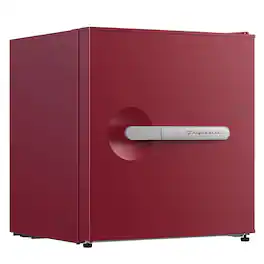 Frigidaire - 1.6 Cu Ft Retro Compact Bar Refrigerator, Side Bottle Opener - Merlot