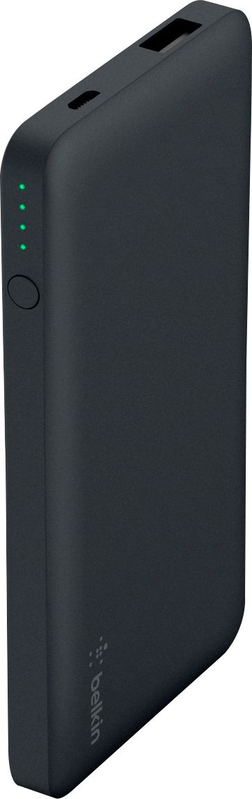 Best Buy: Belkin Pocket Power 5,000 mAh Portable Charger for Most  USB-Enabled Devices Black F7U019BTBLK