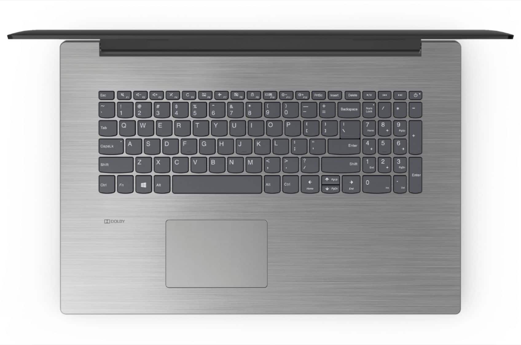 Alt View 7. Lenovo - 330-17IKB 17.3" Laptop - Intel Core i5 - 8GB Memory - 1TB Hard Drive - Onyx Black.