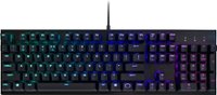 Front Zoom. Cooler Master - CK552 Wired Gaming Mechanical Gateron Red Switch Keyboard with RGB Back Lighting - Pure Black.