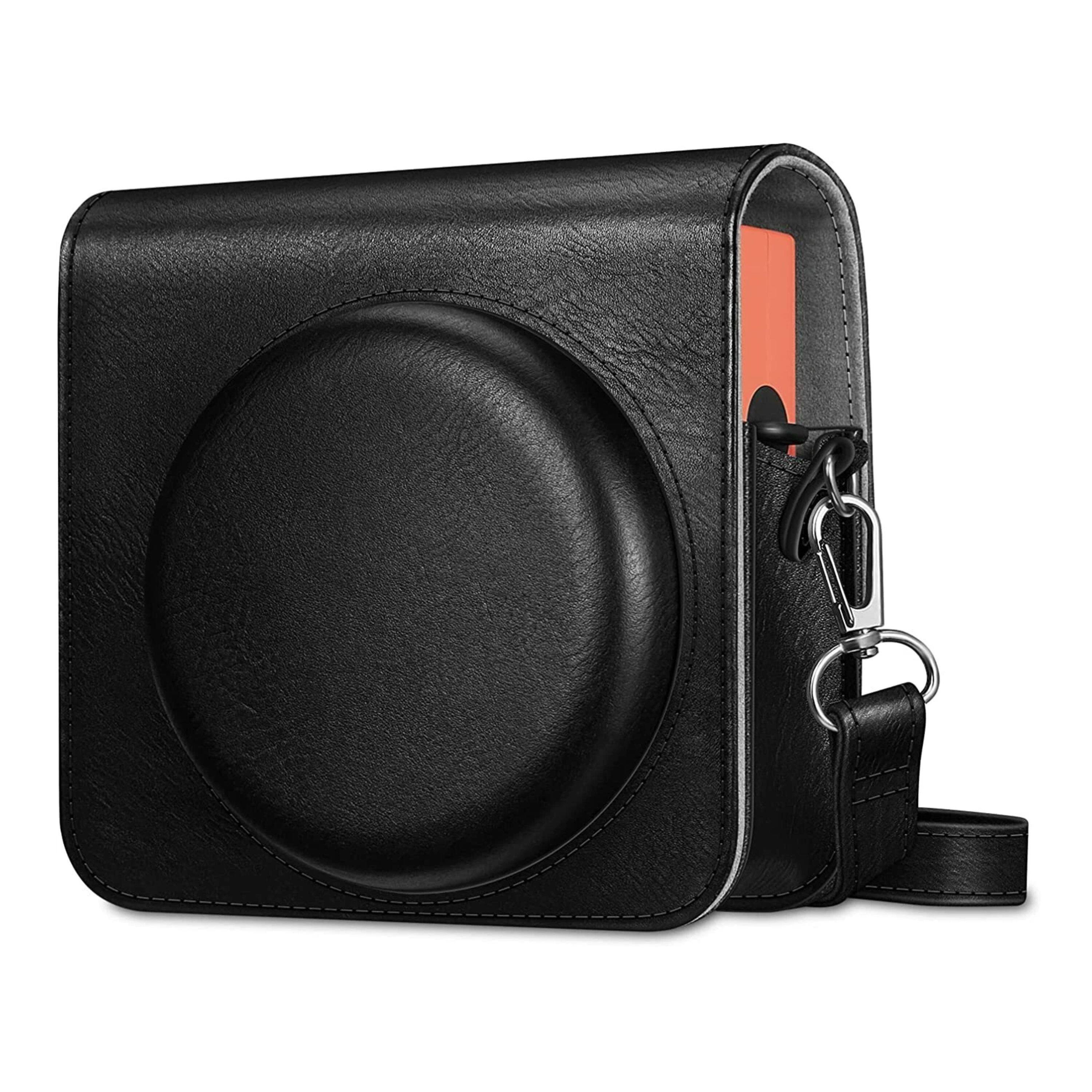 Kitcheniva - Vegan Leather Bag Camera Case With Strap For Fujifilm Instax Square SQ1 Vintage Black - Vintage Black price history on PriceWatchPro