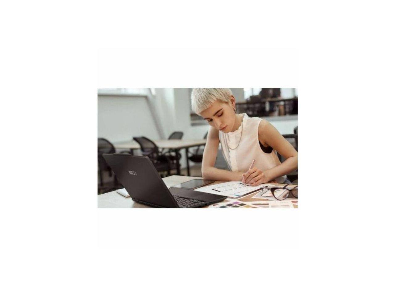 Alt View 3. MSI - MSI Venture 16 AI A1MTG-048US - Intel Core Ultra 5 - 16 GB - 512 GB SSD - Windows 11 - Intel Arc Graphics - Gray.