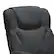 Alt View 11. Serta - Connor Upholstered Executive High-Back Office Chair with Lumbar Support - Microfiber - Black.