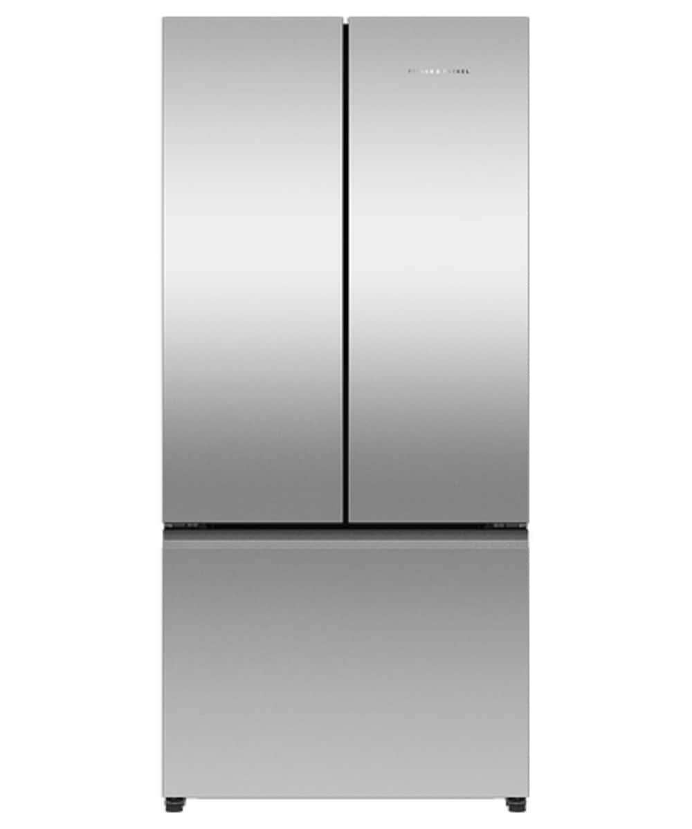 Fisher & Paykel - 32 in. Wide 18 cu. Ft. French Door Refrigerator - Stainless Steel