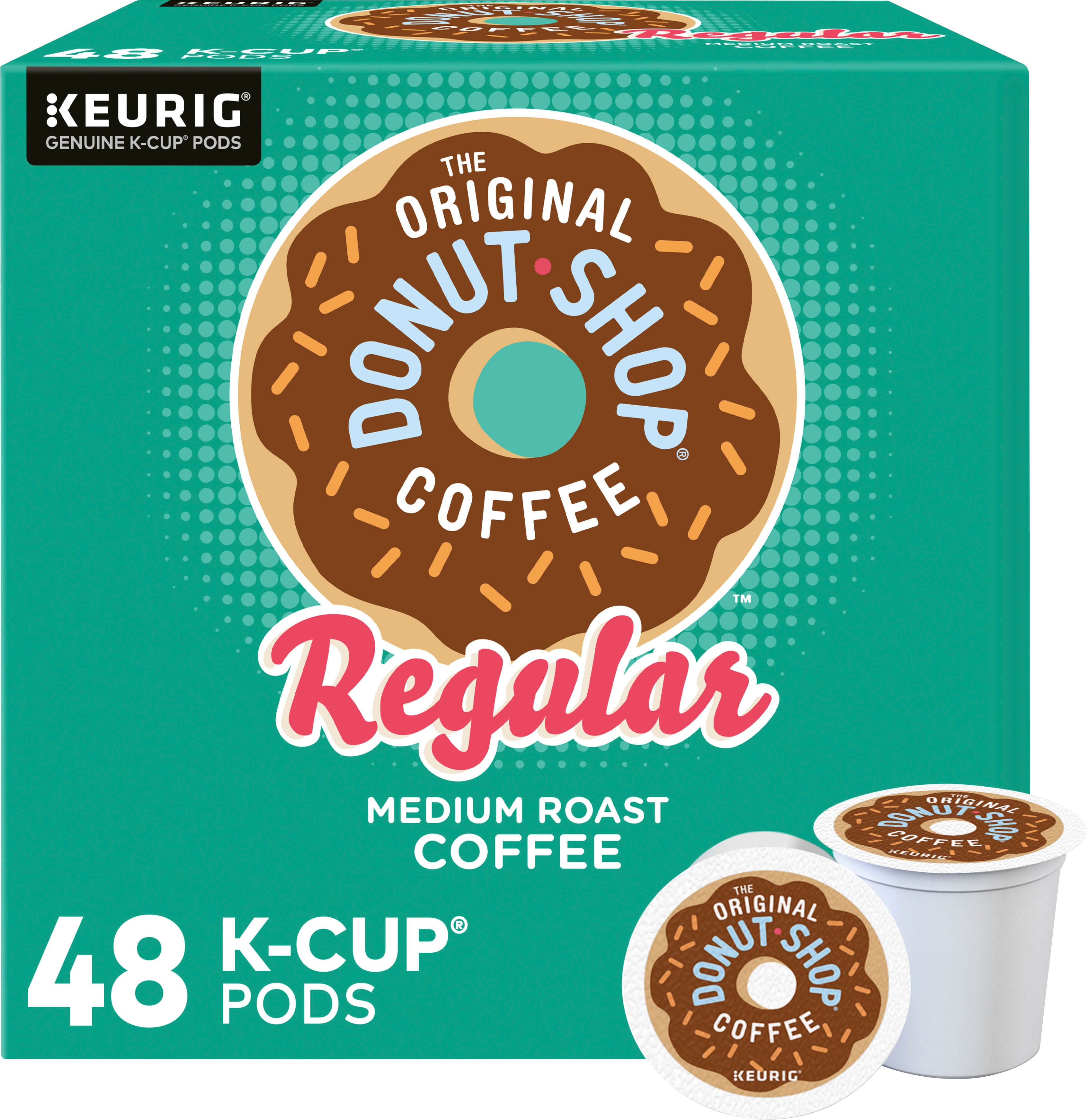 Front. The Original Donut Shop - Regular K-Cup Pods (48-Pack).