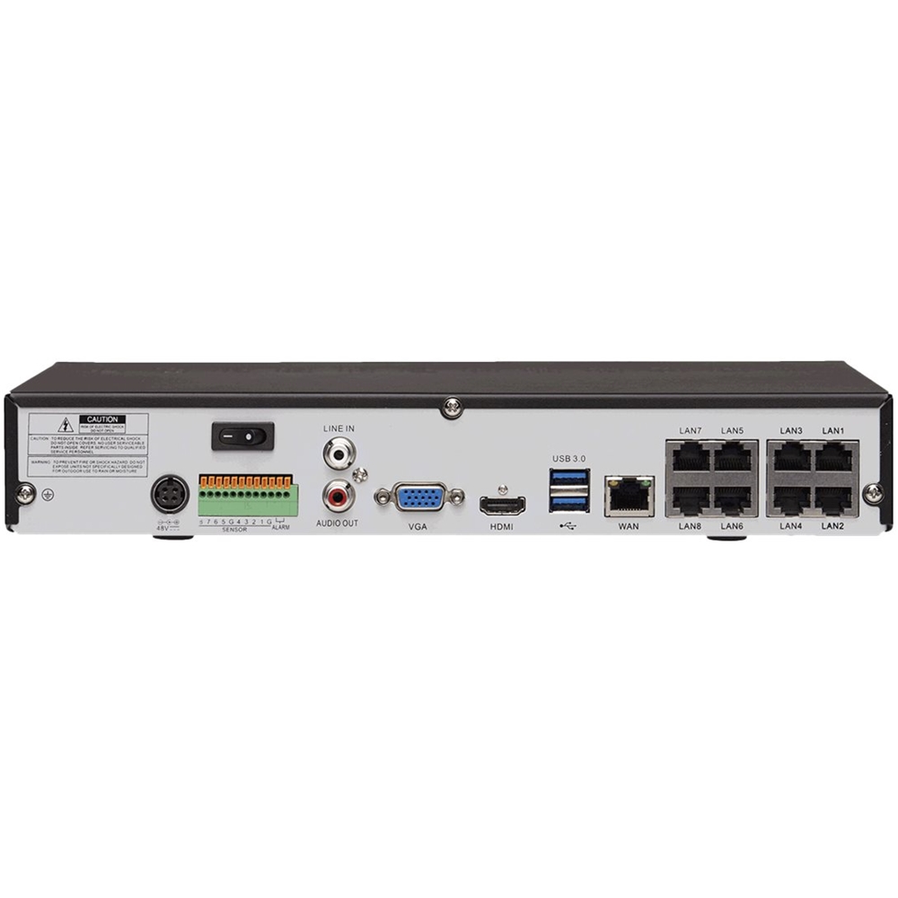 Best Buy: Lorex 8-Channel, 8-Camera Indoor/Outdoor Wired 2TB NVR ...