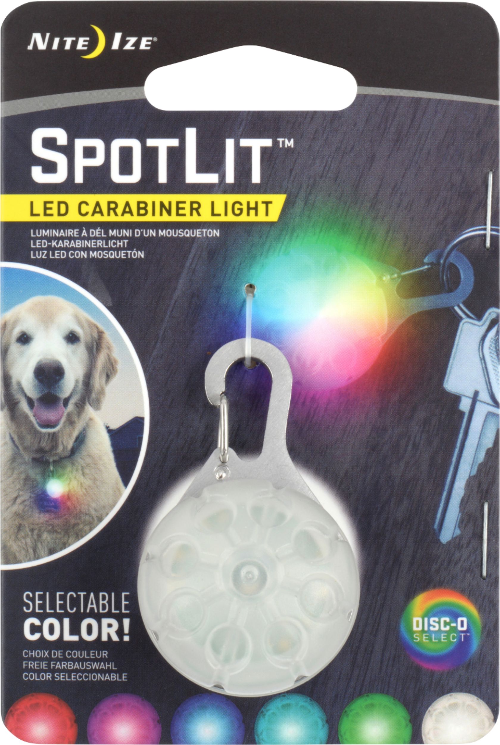 Kunstig glæde Gade Nite Ize SpotLit LED Collar Light PSGS-07S-R6 - Best Buy