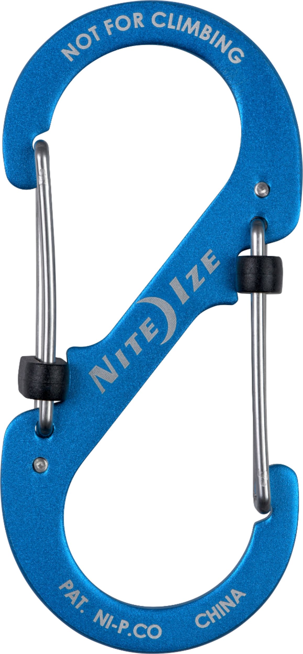 Nite Ize CSLAW3-03-R6 SlideLock Key Ring, Blue