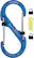 Alt View 12. Nite Ize - S-Biner SlideLock Dual Aluminum Carabiner - Blue.