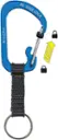 Alt View 12. Nite Ize - SlideLock #3 Aluminum Key Ring - Blue.