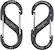 Alt View 13. Nite Ize - S-Biner Dual Aluminum Carabiner - Charcoal.