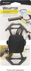 Nite Ize - Wraptor Bike Holder for Mobile Phones - Gray/Black - Front_Zoom