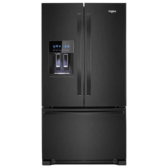 Whirlpool 26 Cu Ft 36 Wide 4 Door French Door Refrigerator With Exterior Drawer In Fingerprint Resistant Stainless Steel Nebraska Furniture Mart