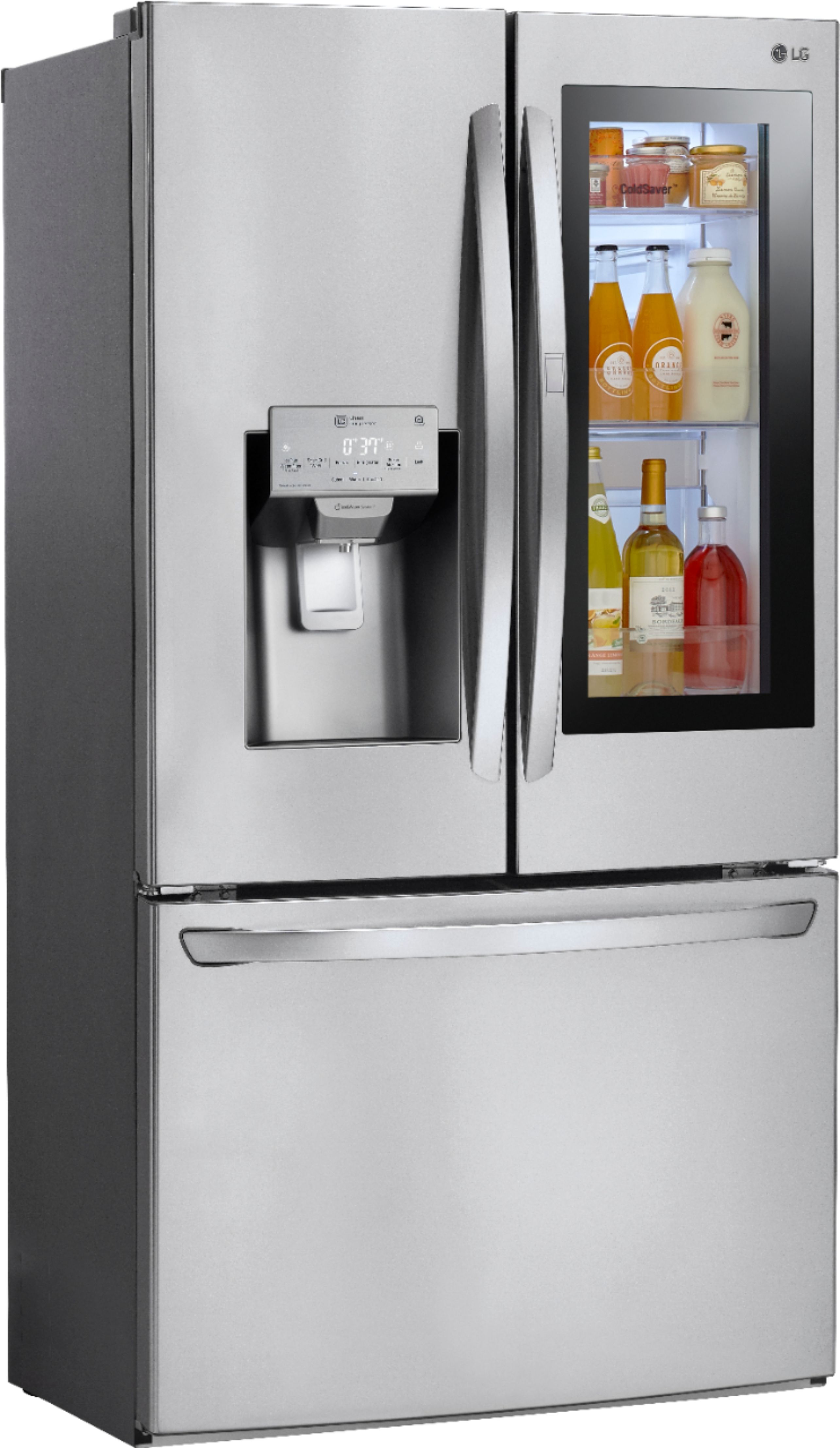 Sam's Club Members: LG 27.6 Cu. Ft. Stainless Steel Smart Refrigerator