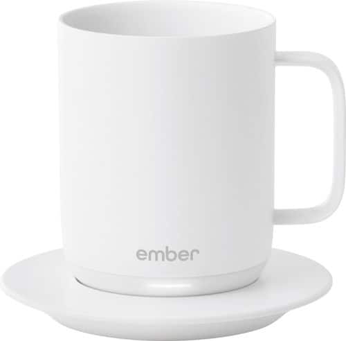 Ember - 10 oz. Temperature Controlled Ceramic Mug - White-Angle_Standard
