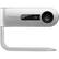 Front. ViewSonic - M1 WVGA DLP Portable Projector - Silver.