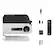 Alt View 18. ViewSonic - M1 WVGA DLP Portable Projector - Silver.