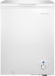 Front Zoom. Insignia™ - 3.5 Cu. Ft. Chest Freezer - White.