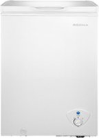 Insignia™ - 3.5 Cu. Ft. Chest Freezer - White - Front_Zoom