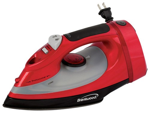  Brentwood - Steam Iron - Red