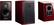 Angle. MartinLogan - Motion 15 5-1/4" 2-Way Bookshelf Speaker (Each) - Black Cherrywood.