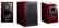 Front. MartinLogan - Motion 15 5-1/4" 2-Way Bookshelf Speaker (Each) - Black Cherrywood.