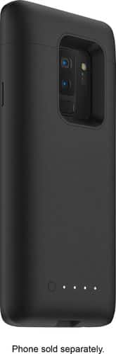 mophie - Juice Pack External Battery Case with Wireless Charging for Samsung Galaxy S9+ - Black-Front_Standard 