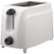 Angle Zoom. Brentwood - (TS-260W) 2 Slice Cool Touch Toaster in - White.