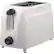Angle. Brentwood - (TS-260W) 2 Slice Cool Touch Toaster in - White.