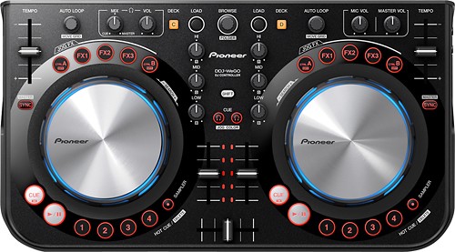 Best Buy: Pioneer DDJ-WeGO Compact DJ Controller Black DDJ-WEGO-K