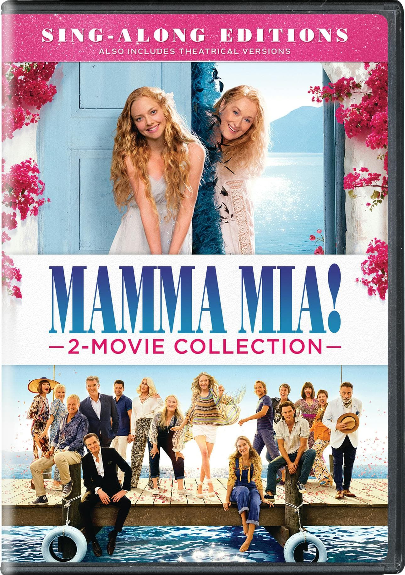 Front. Mamma Mia!: 2-movie Collection (Normal (Sing-Along Edition)) [DVD].