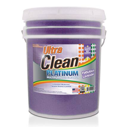 Ultra Clean Platinum
Multipurpose Cleaner
Fabulous Lavender
Clean Smarter Not Harder
Limpador Multiusos
Fabuloso Aroma a Lavanda
Made in USA
Keep out of reach of children.