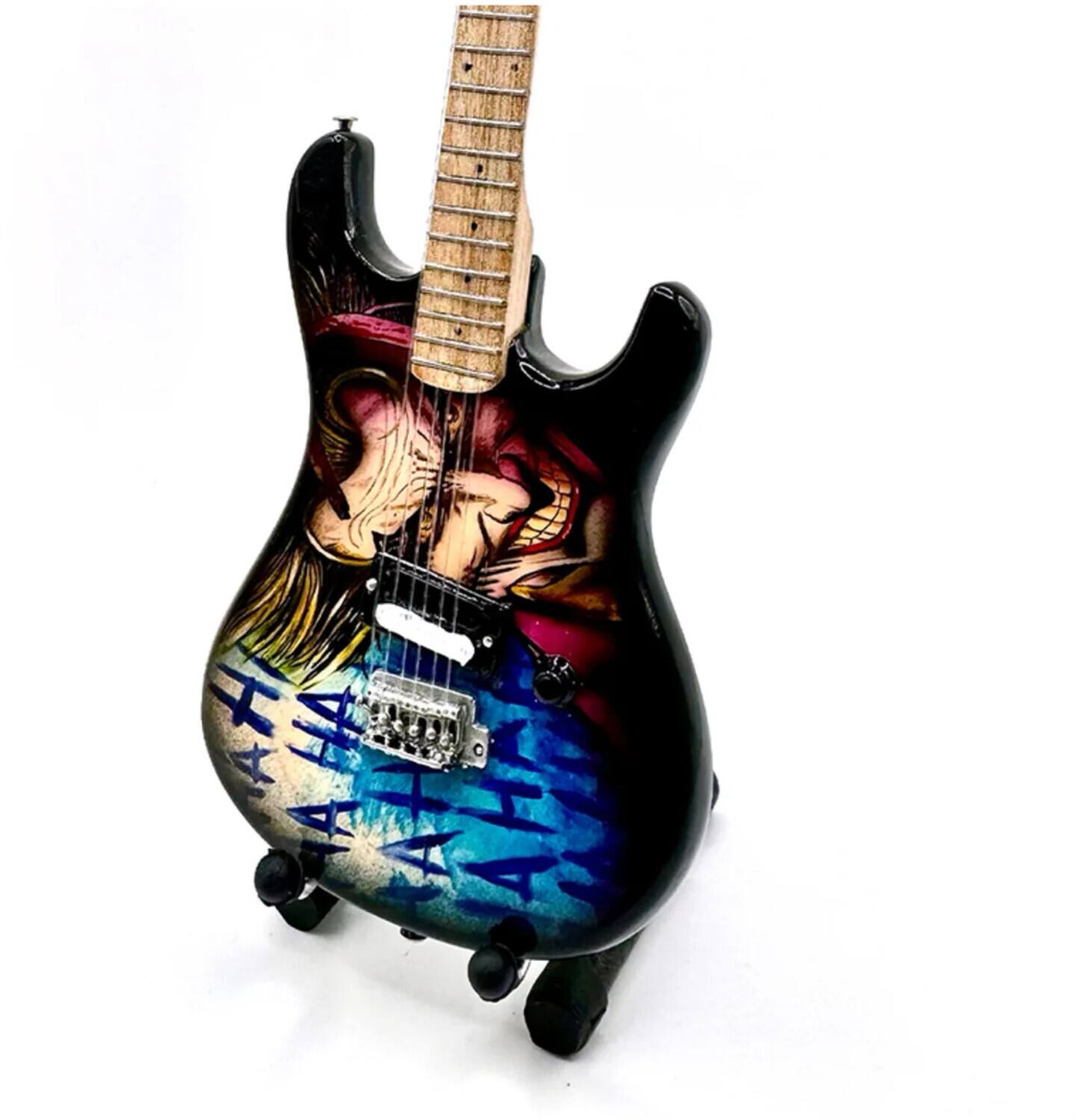 Alt View 1. PopMarket - The Mini Axe - Joker - Mini Guitar Replica Collectible   - COLLECTIBLES - Multicolor.