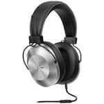 Best Buy: Pioneer SE MS5T Wired Over-the-Ear Headphones Silver SEMS5TS