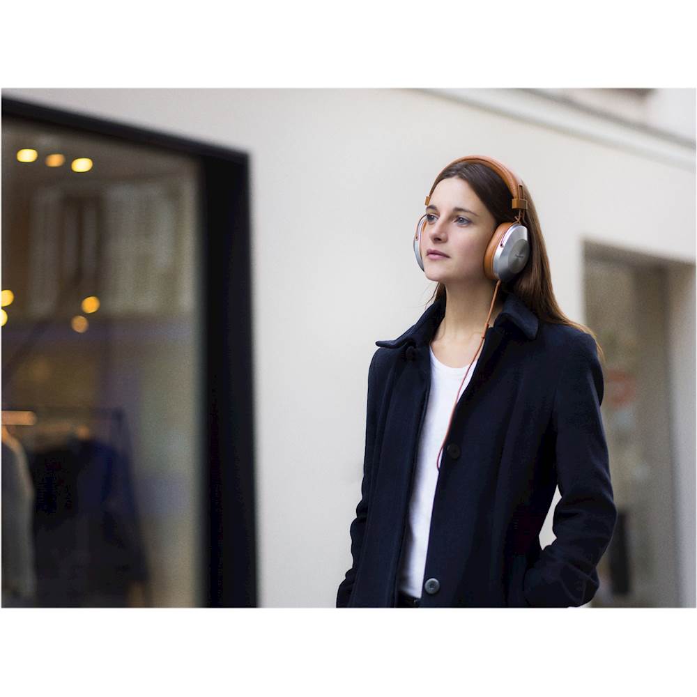 Best Buy: Pioneer SE MS5T Wired Over-the-Ear Headphones Brown SEMS5TT
