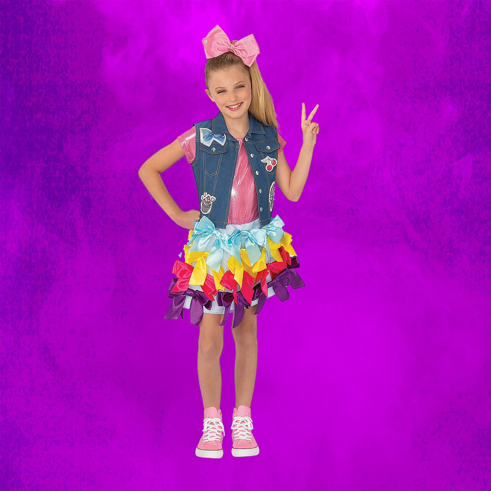 Alt View 2. Rubies - Girls Jojo Siwa Child Halloween Costume Size Large 12-14 - Blue.