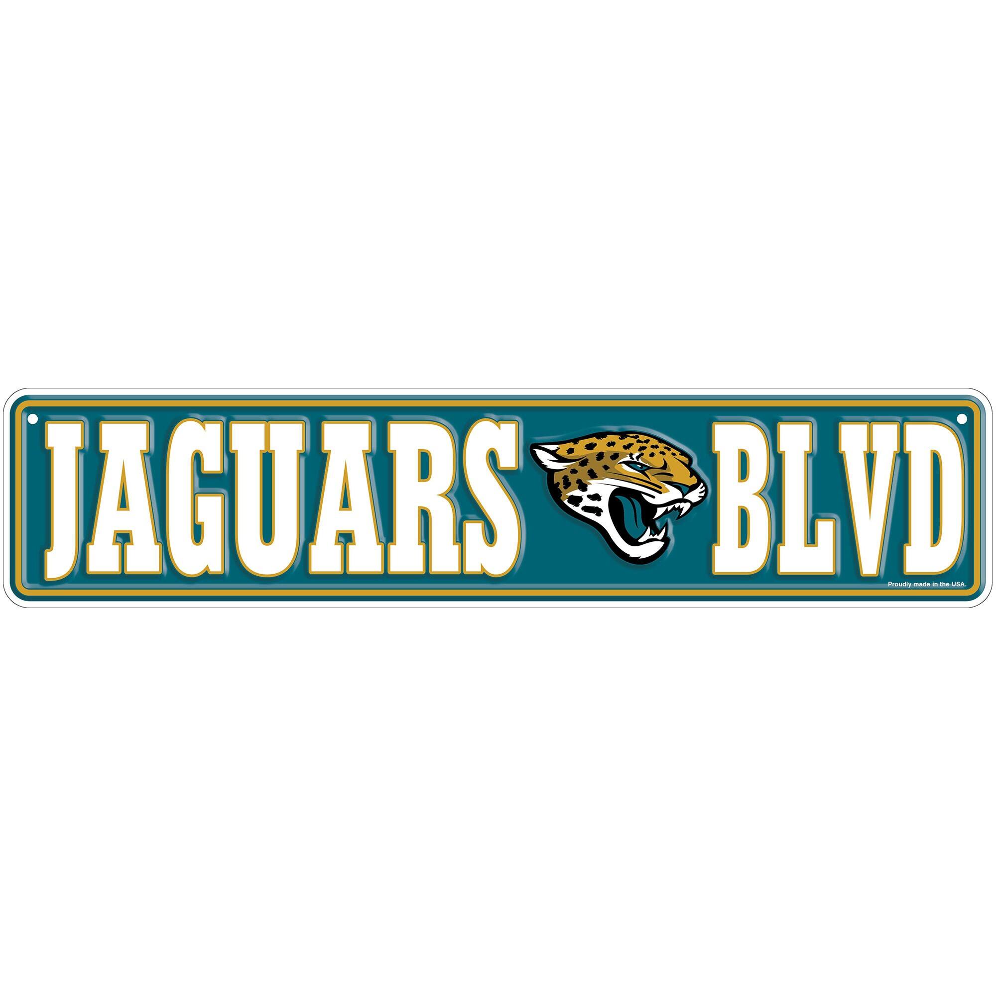 4" x 18" Team Boulevard Metal Sign
